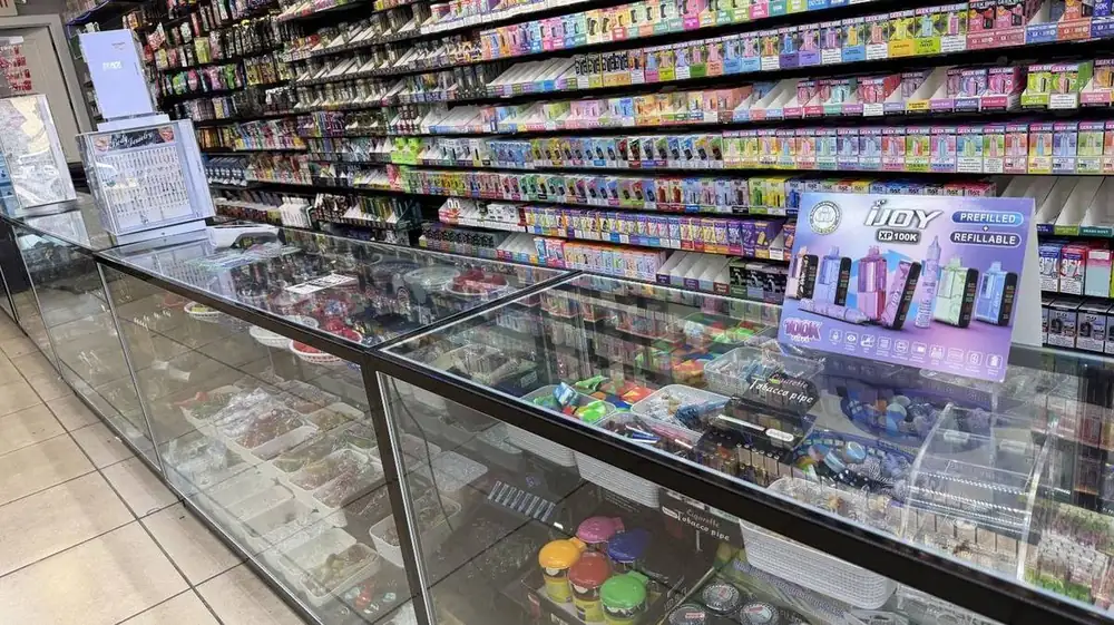 Disposable vape selection at Julian Tobacco & Vape